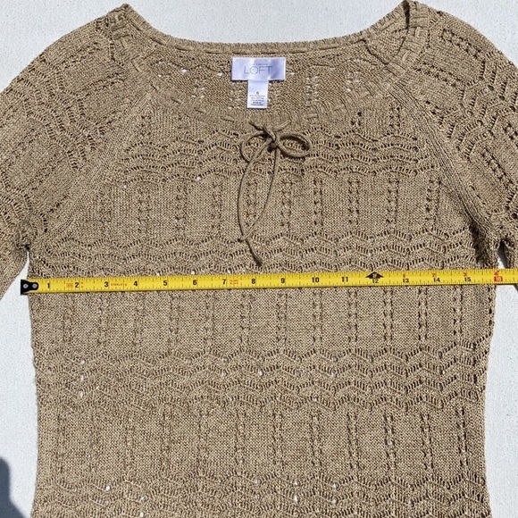 💛Ann Taylor LOFT Gorgeous Knit Sweater Size SMALL. - Picture 3 of 9